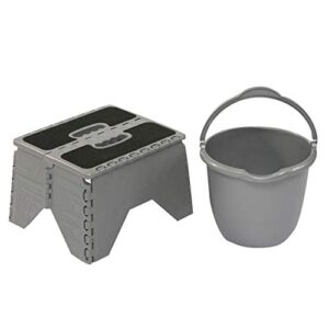 lavario wash anywhere set, includes (1) stand, and (1) bucket