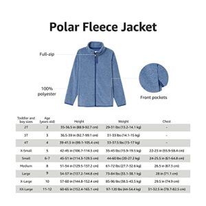 Amazon Essentials Boys' Polar Fleece Full-Zip Mock Jacket, Golden Yellow, Small