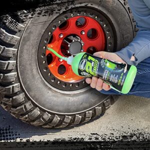 Slime 10194 Tire and Tube Sealant, Puncture Repair, 2-in-1, Prevent and Repair Flat Tires, for ATVs, UTVs, Lawn Mowers, Tractors, Trailers, Eco-Friendly, 32oz bottle