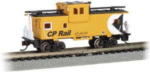 bachmann trains - 36’ wide vision caboose - cp rail #434109 - n scale
