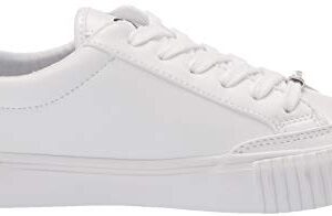 Calvin Klein Women's LARISS Sneaker, White 142, 7.5