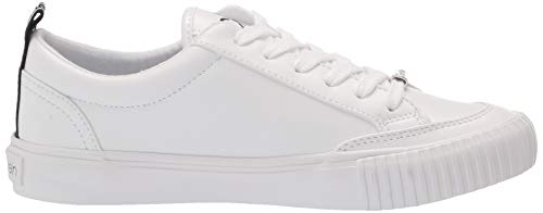 Calvin Klein Women's LARISS Sneaker, White 142, 7.5