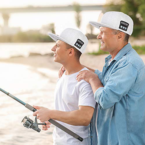 EDYELL Hat with Bluetooth Speaker Adjustable Bluetooth Hat Wireless Smart Speakerphone Cap for Outdoor Sport Baseball Cap is The Birthday Gifts for Men/Women/Boys/Girls