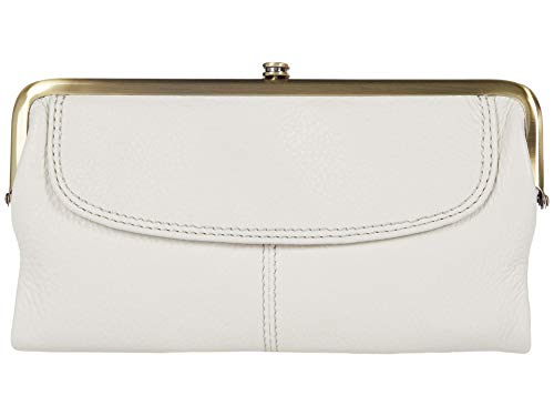 HOBO Lauren Women's Clutch Wallet Powder White One Size