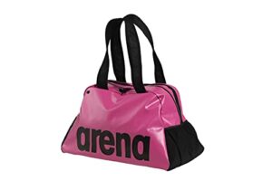 arena fast shoulder bag big logo, pink