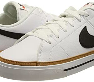 Nike Men's Training Gymnastics Shoe, White Black Desert Ochre Gum Light Brown, 7