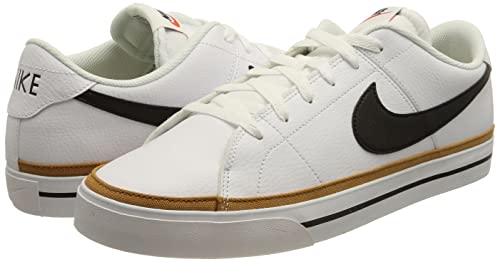 Nike Men's Training Gymnastics Shoe, White Black Desert Ochre Gum Light Brown, 7