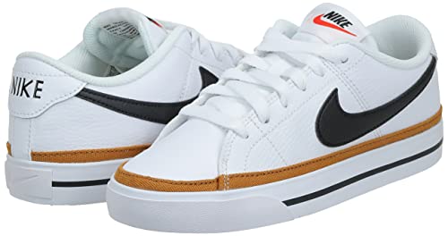 Nike Men's Training Gymnastics Shoe, White Black Desert Ochre Gum Light Brown, 7