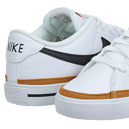 Nike Men's Training Gymnastics Shoe, White Black Desert Ochre Gum Light Brown, 7