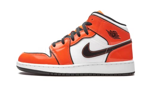 Jordan Youth Air 1 Mid SE GS BQ6931 802 Turf Orange - Size 6Y