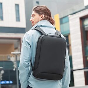 Mark Ryden Business Laptop Backpack,Fit 15.6 inch PC Lightweight Waterproof Backpack for Men, with Scratch Resistant Shell and USB Charging Port for Work, Cycling