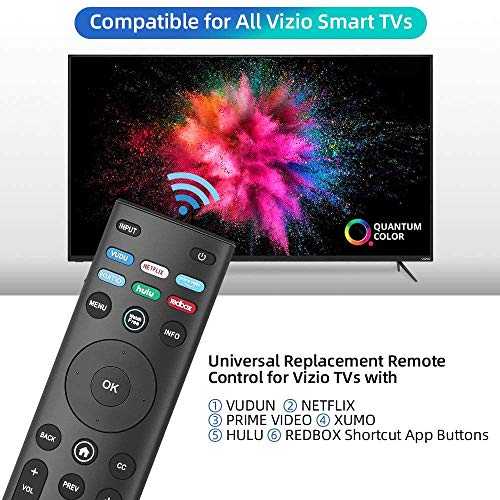 XRT140 Watchfree Smart TV Remote Works with All VIZIO Smart TVs