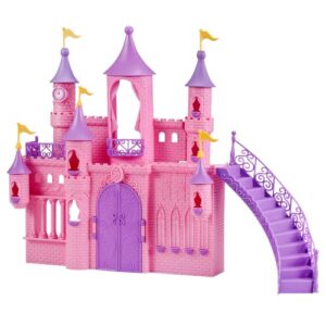 Sparkle Girlz Mini Fantasy Castle with 4.5" Cupcake Doll by ZURU, for Girls 3 Years Old and Up