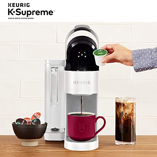 Keurig® K-Supreme Single Serve K-Cup Pod Coffee Maker, MultiStream Technology, White