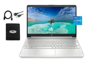 hp 15.6 fhd ips flagship laptop computer, 11th gen intel 4-core i5-1135g7(up to 4.2ghz, beat i7-1060g7), 16gb ram, 1tb pcie ssd, iris xe graphics, bluetooth, hdmi, wifi, win11, w/gm accessories