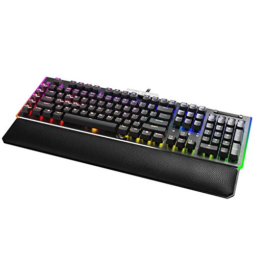 EVGA Z20 RGB Optical Mechanical USB Gaming Keyboard, Optical Mechanical Switches (Linear), 811-W1-20US-KR,Black