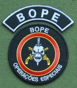 2pcs b.o.p.e bope brazil elite squad special operations embroidery patch military tactical clothing accessory backpack armband sticker gift patch decorative patch embroidered patch (color2)