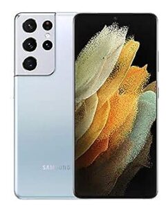 galaxy s21 ultra 5g 256gb | factory unlocked korean version 5g smartphone | pro-grade camera, 8k video, 108mp high res | phantom silver (sm-g998n)