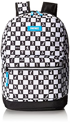 FORTNITE unisex adult Multiplier basic multipurpose backpacks, Black/White, One Size US