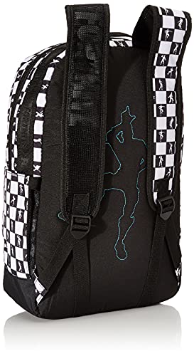 FORTNITE unisex adult Multiplier basic multipurpose backpacks, Black/White, One Size US