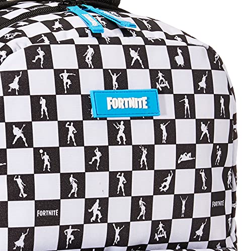 FORTNITE unisex adult Multiplier basic multipurpose backpacks, Black/White, One Size US