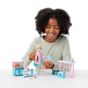 Sparkle Girlz United Pacific Designs 100184: Zuru Pet Clinic Playset with 10.5" Doll & Pets