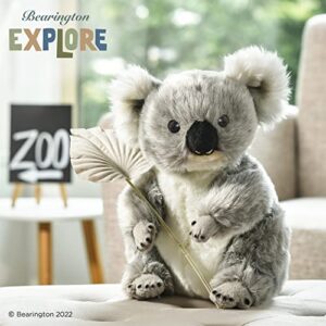 Bearington Lil’ Joey Koala Bear: Stuffed Plush Koala, Ultra-Soft 10.5” Plush Toy, Made with Premium Fill, Expressive Face and a Velour Belly; Machine Washable, Great Gift for Animal Lovers