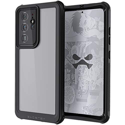 Ghostek NAUTICAL Waterproof Samsung Galaxy S21 Ultra 5G Case - Screen & Camera Protector, Shockproof (6.8") Phantom Clear