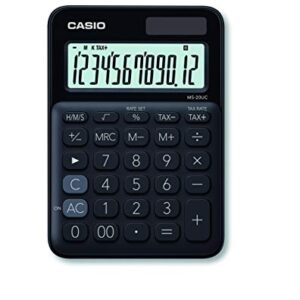 Casio MS-20UC-BK Desktop Calculator,Black