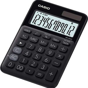 Casio MS-20UC-BK Desktop Calculator,Black