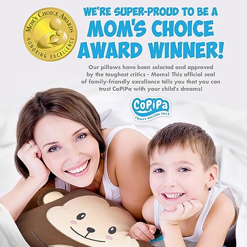 CoPiPa Toddler Pillow & Pillowcase Soft Plush Hypoallergenic 13 x 18 Inches Kids Decorative Shark Washable Bed Pillow for Sleeping, for Girls & Boys, Almohada para Niños Pequeños