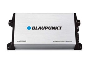 blaupunkt amp1904d universal car speaker amplifier class d 4-channel 1800 watts max power