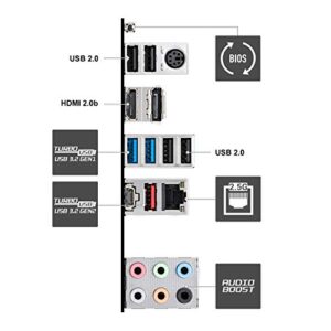 MSI Z590-A PRO ProSeries Motherboard (ATX, 11th/10th Gen Intel Core, LGA 1200 Socket, DDR4, PCIe 4, M.2 Slots, USB 3.2 Gen 2, 2.5G LAN, DP/HDMI)