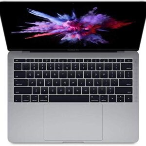 Mid 2017 Apple MacBook Pro with 2.5GHz Intel Core i7 (13.3 in, 16GB RAM, 256GB SSD) Space Gray (Renewed)