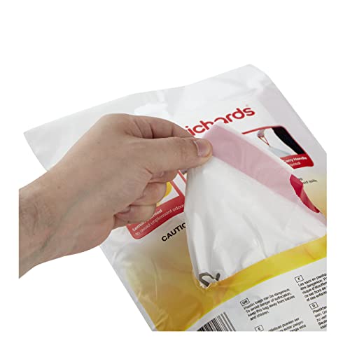 Morphy Richards 979038 Kitchen Bin 60L Lemon Scented Heavy Duty Drawstring Bin Liners, 20 Pack, White compatible with most 60L bin