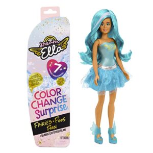 mga entertainment dream ella color change surprise fairies - dreamella | teal 11.5" fashion doll,blue,578017euc