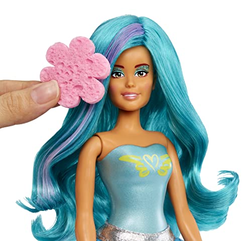 MGA Entertainment Dream Ella Color Change Surprise Fairies - DreamElla | Teal 11.5" Fashion Doll,Blue,578017EUC