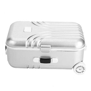 Asixxsix Doll Suitcase, Mini Dolls Travel Suitcase Baby Suitcase Toy Mini Luggage Box Rolling Suitcase for Doll, Kids((Silver))