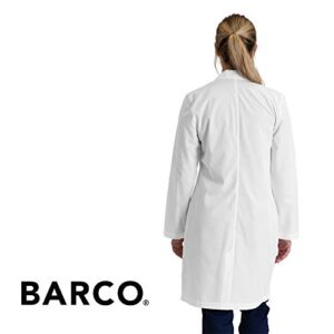 BARCO Essentials Womens's Lab Coat WHITE L