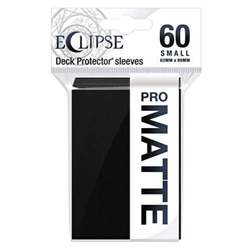 Ultra Pro - Eclipse Matte Small Sleeves 60 Pack - Jet Black