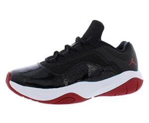 jordan air jordan 11 cmft low (big kid) black/white/gym red 4.5 big kid m