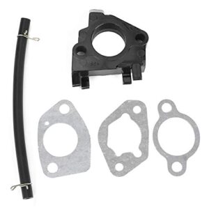 Carburetor for HONDA GX340 GX360 GX390 GX420 Generator Lawnmower Engine with Gasket Intake Manifold Adapter Kit