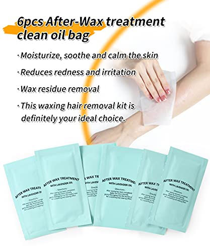 Roll On Wax for Women, Waxing Kit for Sensitive Skin, Rose & Honey Roll On Wax Kit for Larger Areas of the Body, Roller Waxing Kit Hair Removal, at Home Waxing Kit for Women and Men