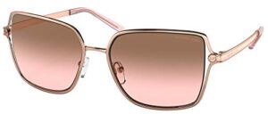 michael kors mk1087 cancun shiny rose gold/brown peach gradient one size