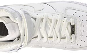 Nike Men's Air Force 1 High '07 Basketball Shoe, White/White, 9