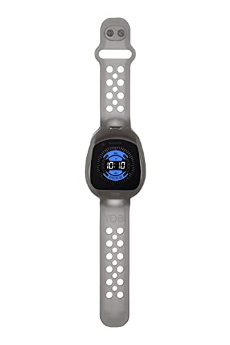 Little Tikes Tobi 2 Robot Smartwatch Amazon Exclusive, Gaming, Advanced Graphics, Motion-Activated Selfie Camera, Fun Expressions, Games, Pedometer, Splashproof, Wireless Connectivity, Video, Black 6+