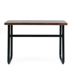 Christopher Knight Home Breaden Desk, Black + Walnut