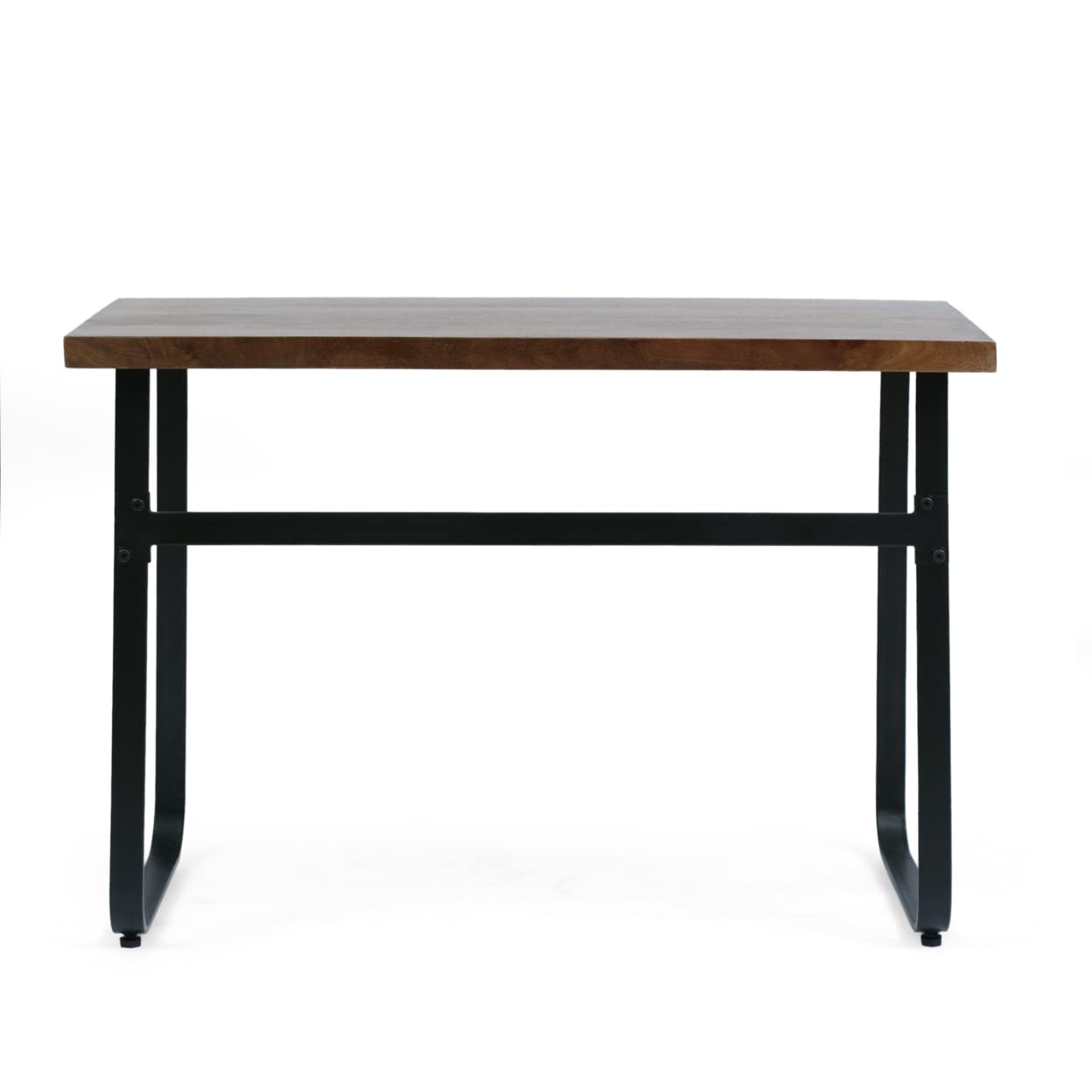 Christopher Knight Home Breaden Desk, Black + Walnut