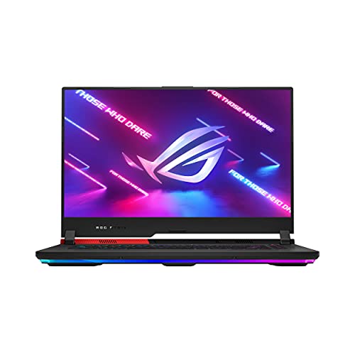 ASUS ROG Strix G15 (2021) Gaming Laptop, 15.6” 300Hz IPS Type FHD Display, NVIDIA GeForce RTX 3070, AMD Ryzen R9-5900HX, 32GB DDR4, 1TB PCIe SSD, Per-Key RGB Keyboard, Windows 10, G513QR-AS98