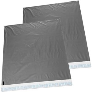 22x28 Jumbo Self-Seal Poly Mailer Bags 2.5 Mil (2 Pack Silver)